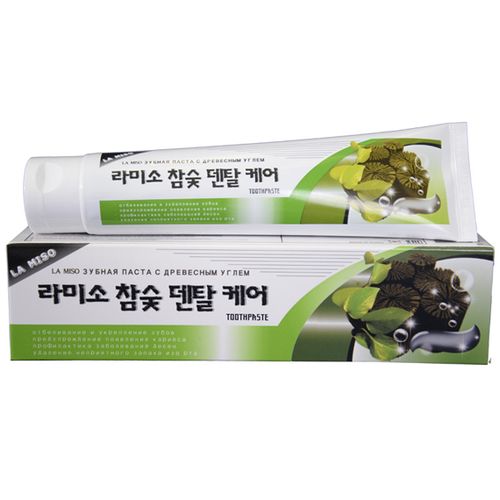 

La Miso Зубная паста с древесным углем 150г