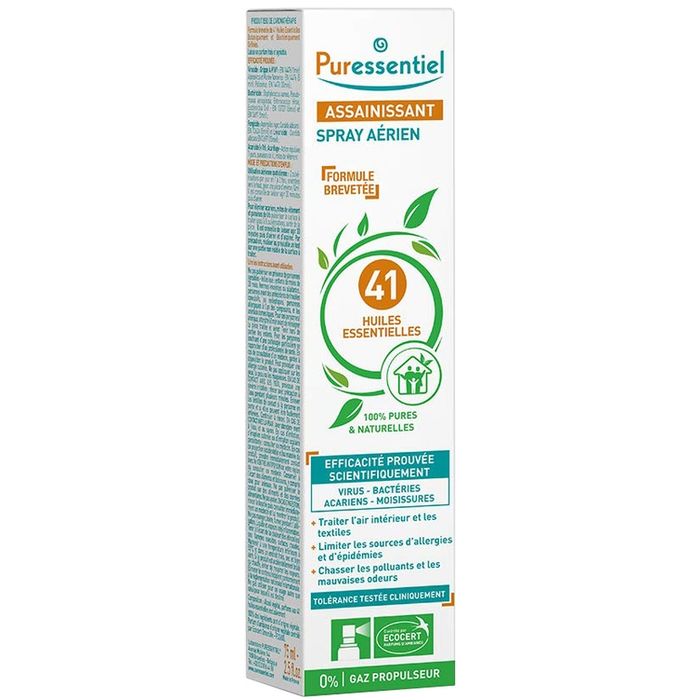 Puressentiel Спрей для воздуха Очищающий 41 эфирное масло 75мл