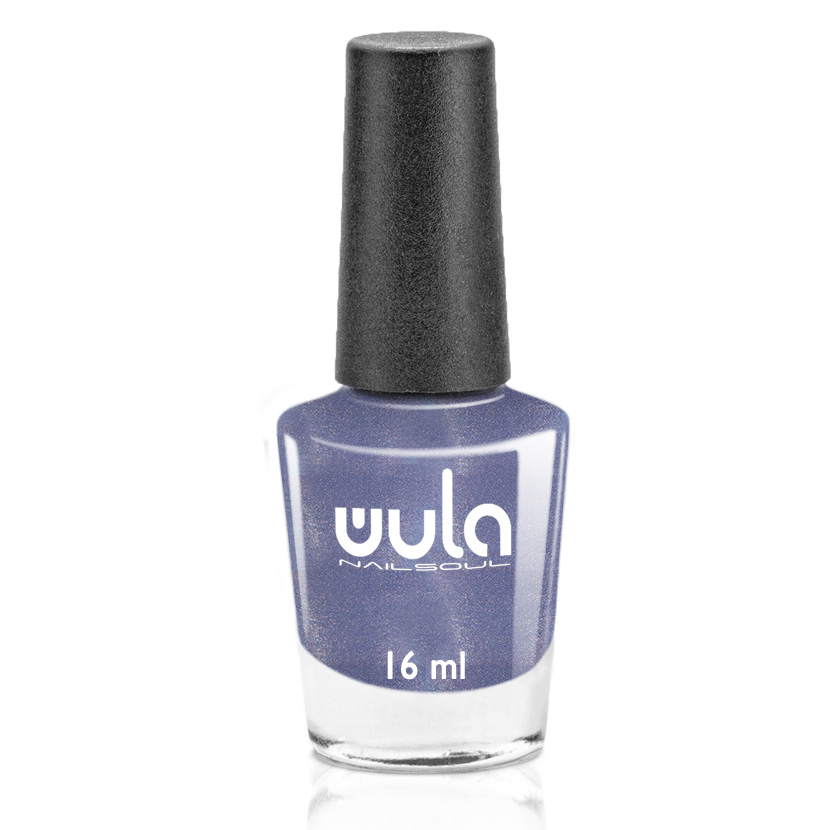 

Wula nailsoul лак для ногтей 16мл тон 62 сиреневый искрящийся