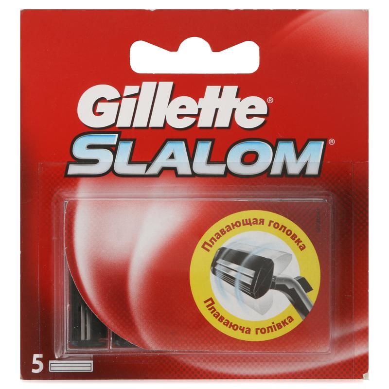 

Gillette Slalom сменные кассеты 5 шт