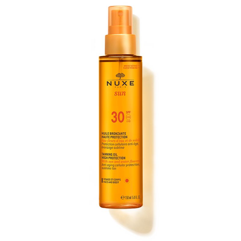 Nuxe Солнцезащитное масло для загара для лица и тела SPF30 150мл