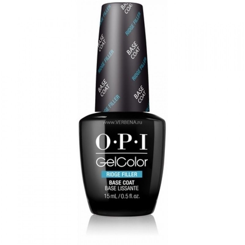 

OPI GelColor Ridge Filler Base Coat Выравнивающее базовое покрытие 15 мл GC013