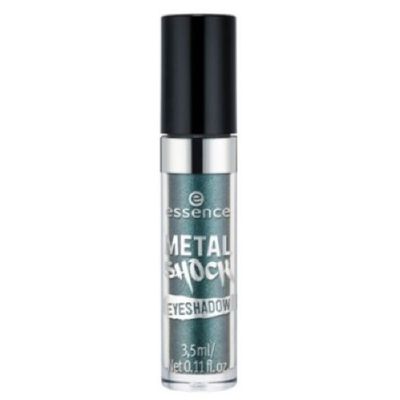 

Essence Тени для век METAL SHOCK EYESHADOW тон 04 зеленый с блеском