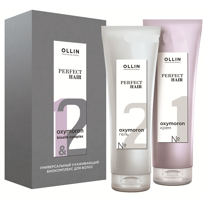 

Ollin Perfect Hair Oxymoron Универсальный ухаживающий биокомплекс: крем 250м, гель 250мл
