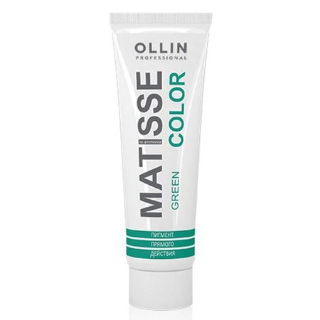 

Ollin Professional MATISSE COLOR green Пигмент прямого действия 100мл