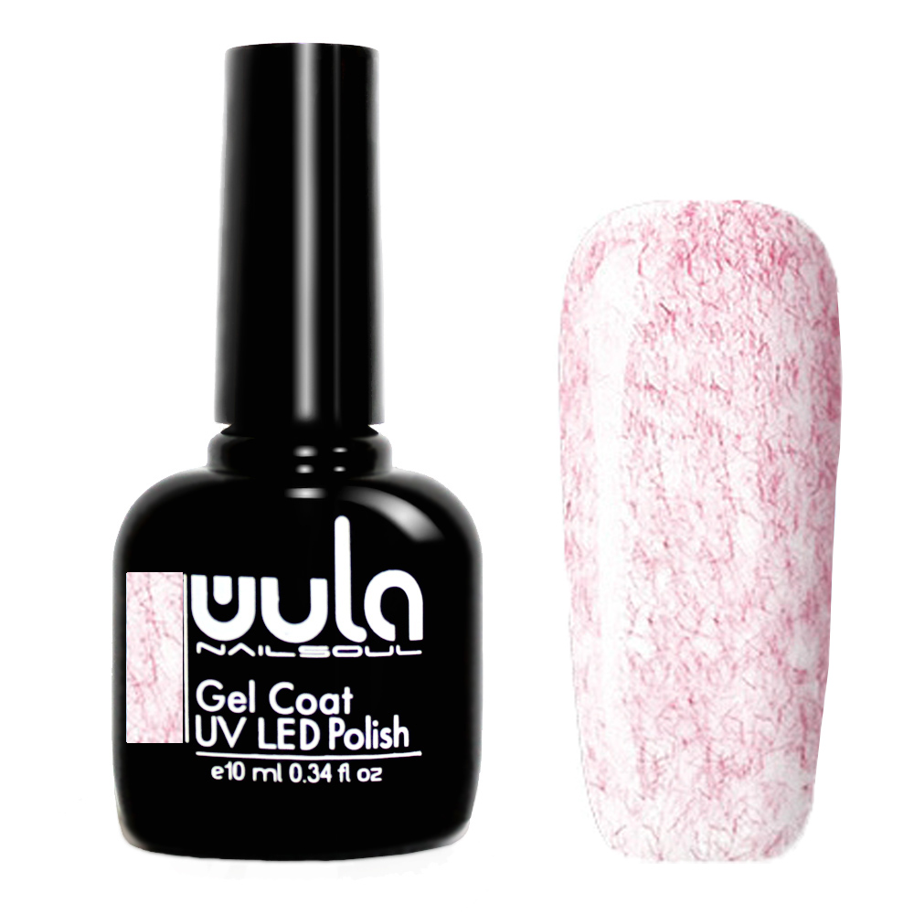 

Wula nailsoul гель лак Melange 10мл тон 610 розовый, белый