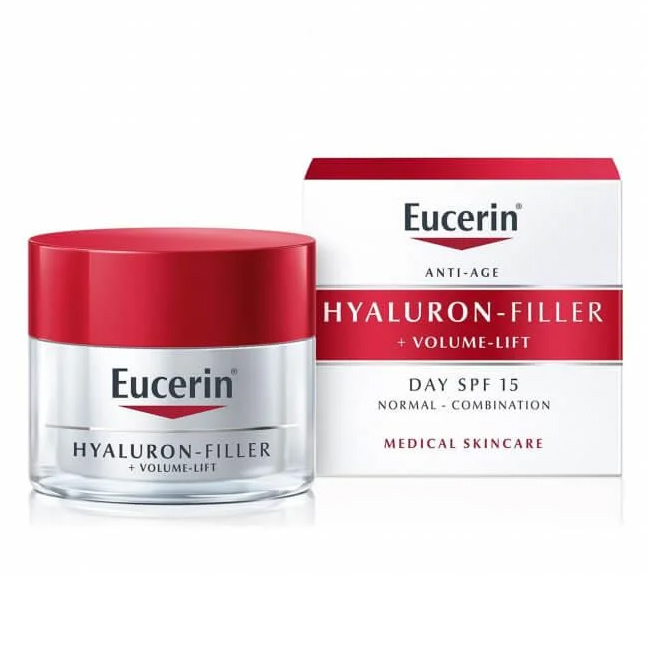 

Eucerin Hyaluron-filler+Volume-lift крем для дневного ухода за нормальной и комбинированной кожей 50мл