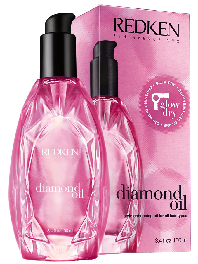 

Redken (Редкен) Даймонд Ойл Глоу Драй термозащитное масло 100 мл