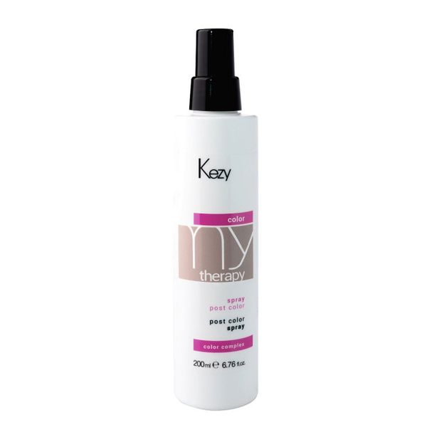 Kezy Post Color spray двухфазный спрей для ухода за волосами после окрашивания с экстрактом граната 200мл