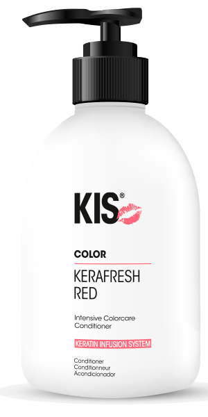 KIS KERAFRESH COLOR Кератиновый питательный тонирующий кондиционер (красный) 250 мл