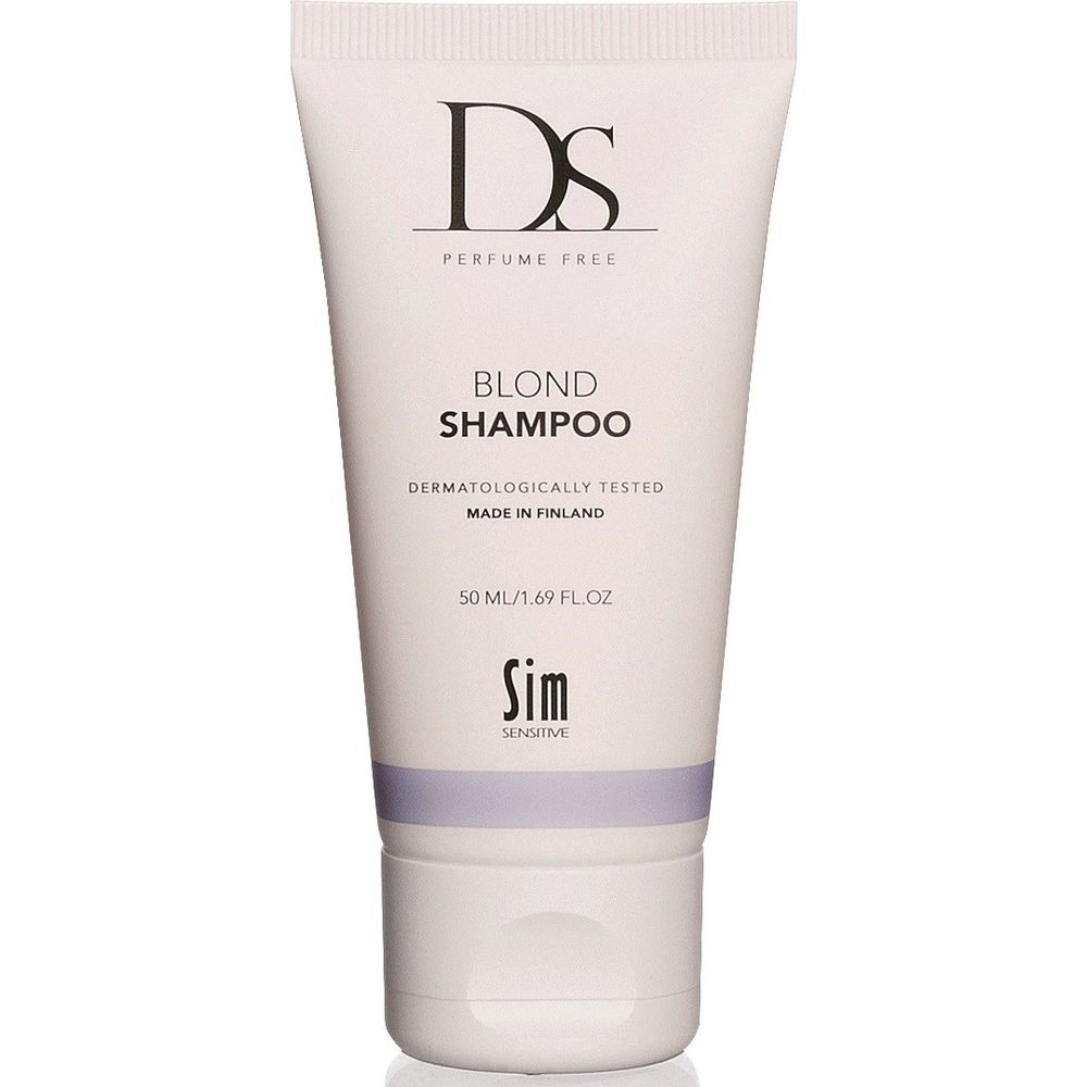 

Sim Sensitive DS Blonde Shampoo Шампунь для светлых и седых волос без отдушек 50мл