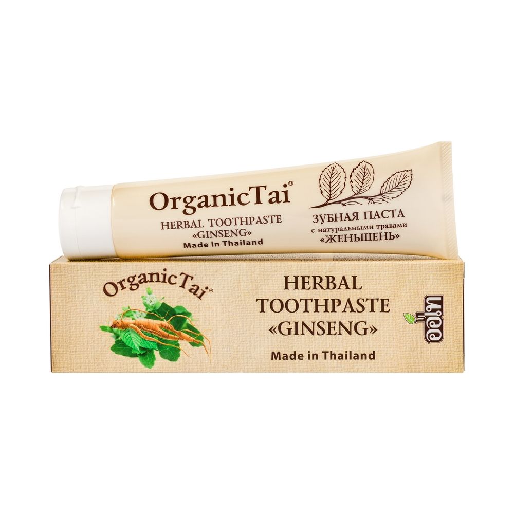 

OrganicTai Зубная паста Женьшень 100г