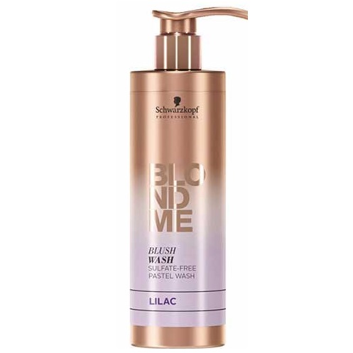 

Schwarzkopf BlondMe Blush Wash Бессульфатный смываемый тонер Сирень 250мл