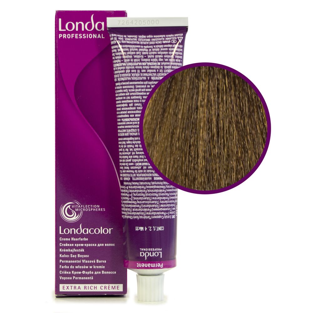 

Londa Color 7/7 блонд коричневый стойкая крем-краска 60мл