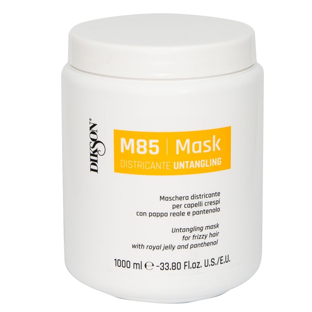 Dikson Mask Districante M85 Маска для облегчения расчесывания пушистых волос с маточным молочком и пантенолом 1000мл