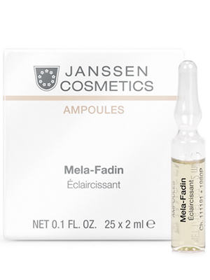 Янсен (Janssen) Осветляющие ампулы Мелафадин 7 шт по 2 мл