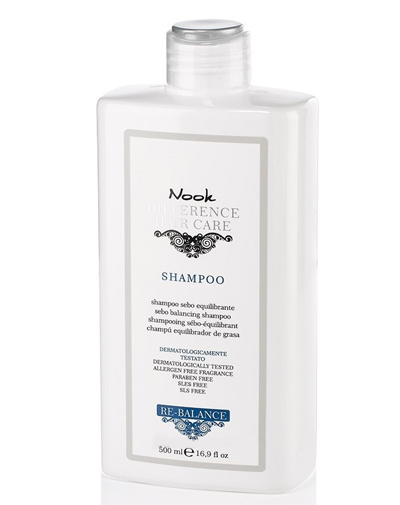 

Nook Difference Hair Care Шампунь для кожи головы, склонной к жирности Ph 5,0 500 мл