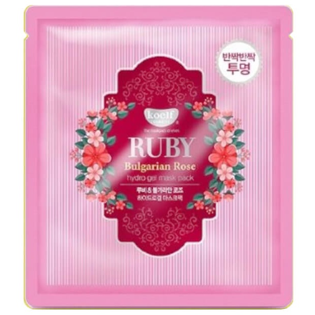 

Koelf Маска для лица гидрогелевая с экстрактом болгарской розы Ruby & Bulgarian Rose 1 шт.