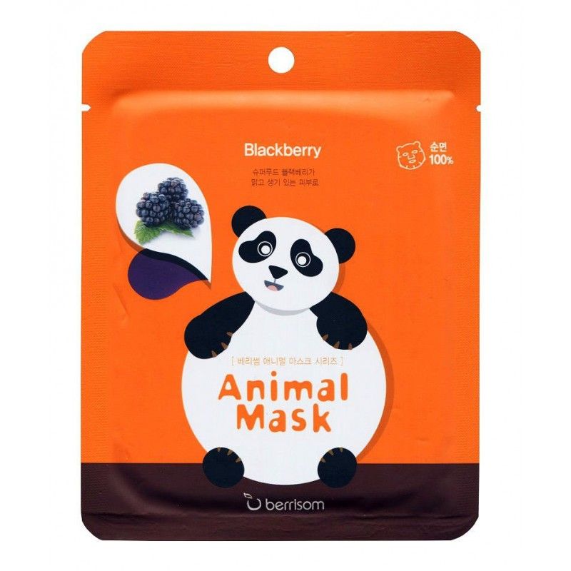 

Вerrisom Маска для лица Animal панда 25 г