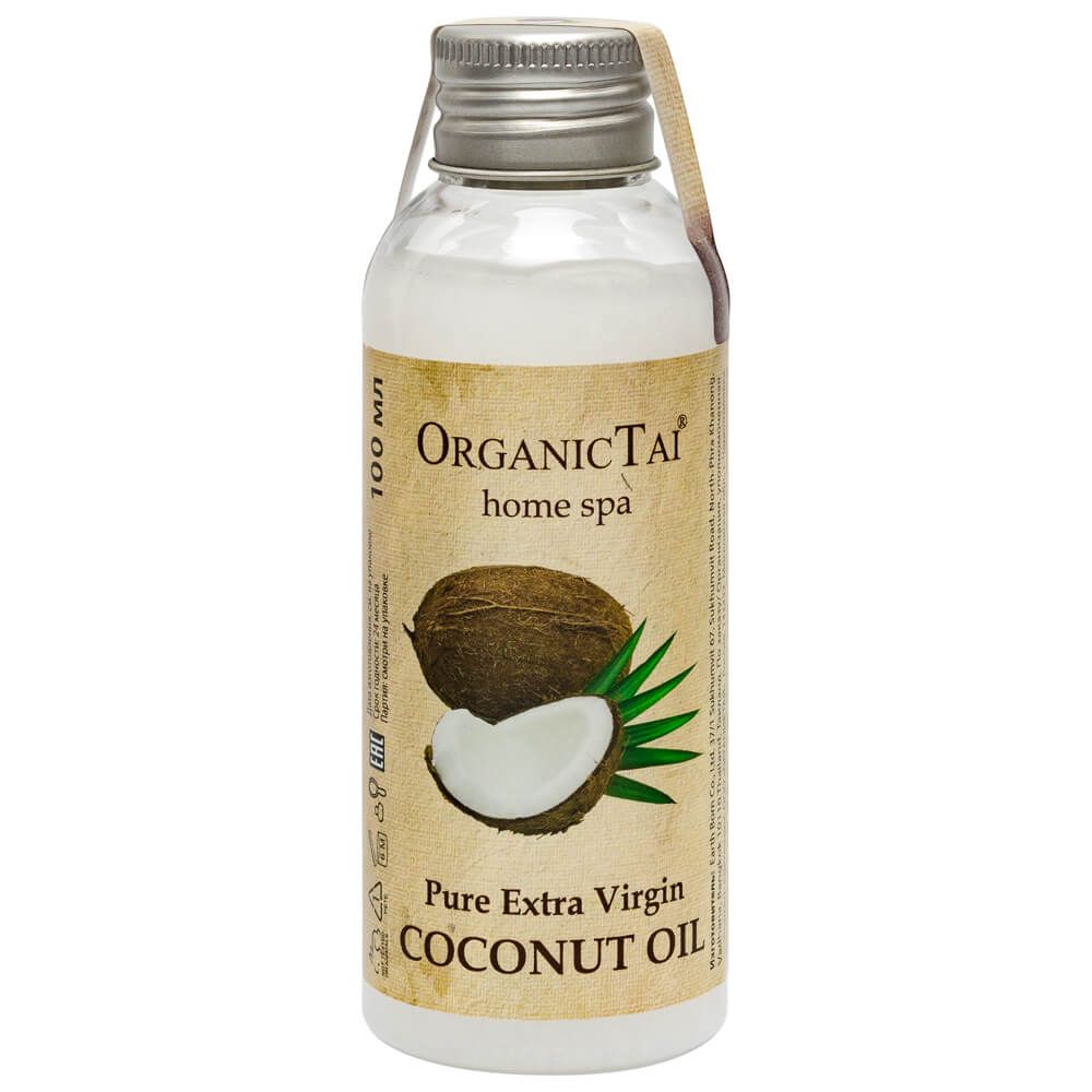 

OrganicTai Масло чистое базовое холодного отжима Кокос 100мл