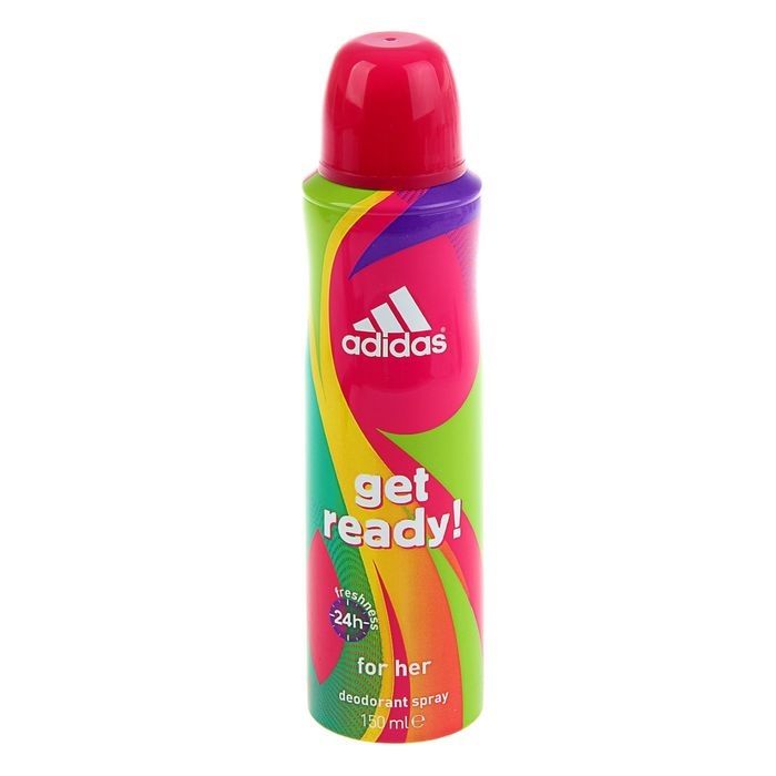 Adidas Get ready for her deodorant spray дезодорант-спрей для тела для женщин 150мл