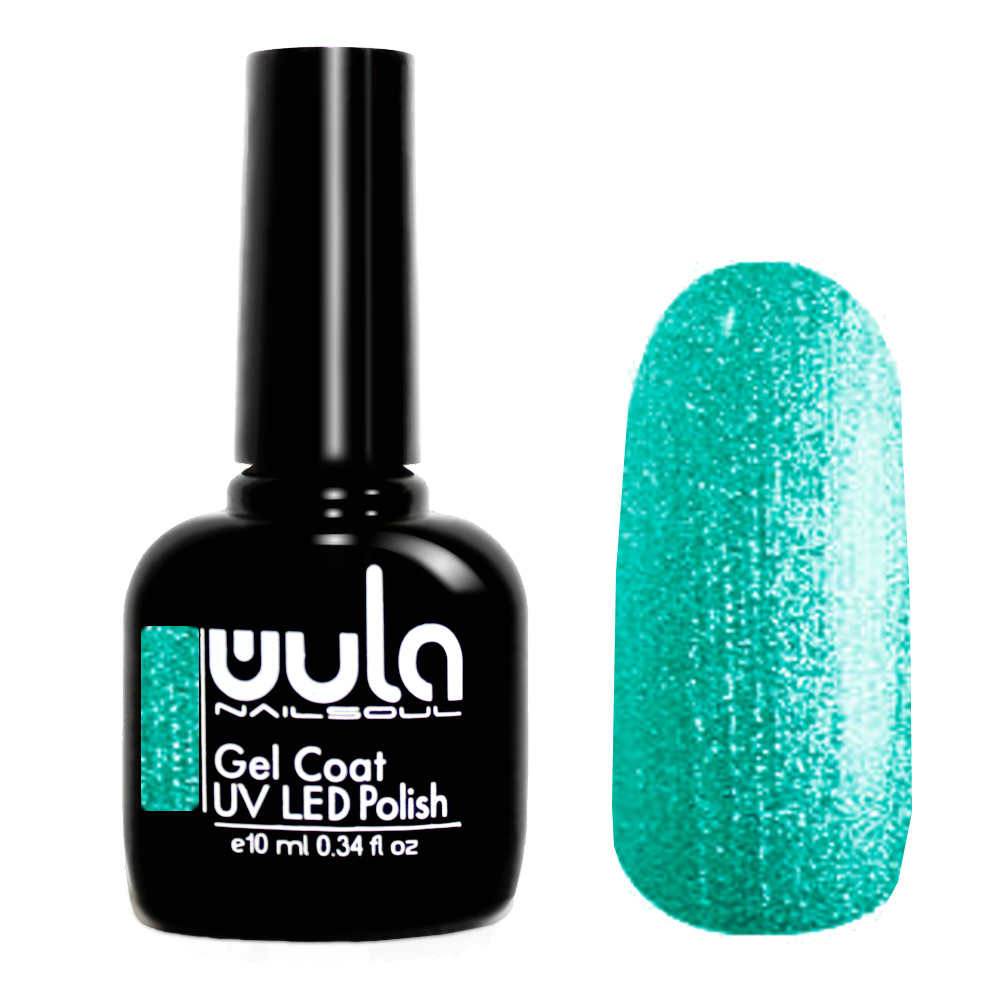 

Wula nailsoul гель лак 10мл тон 316 бирюзовый металлик