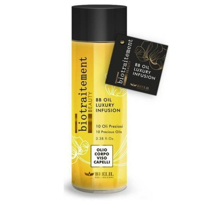 

Brelil Многофунциональное масло для волос, лица и тела BB Oil Luxury Infusion 100мл