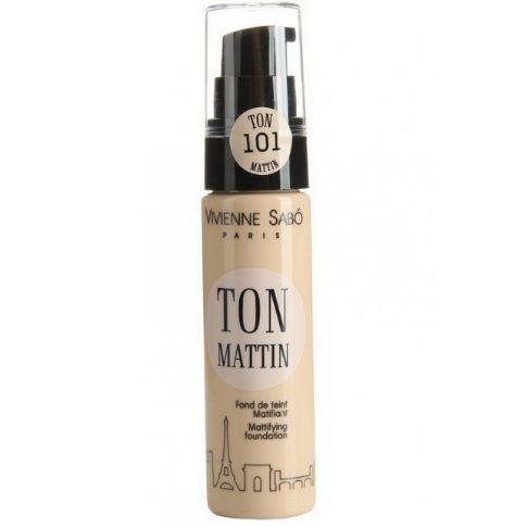 

Vivienne Sabo Матирующий тональный крем/ Mattifying foundation/ Fond de teint Matifiant Ton Mattin тон 101