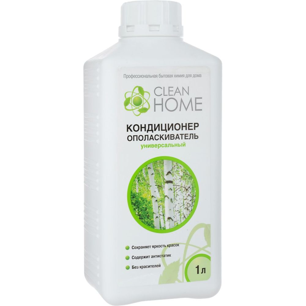 

Clean Home Кондиционер-ополаскиватель для белья с ароматом русского леса 1л