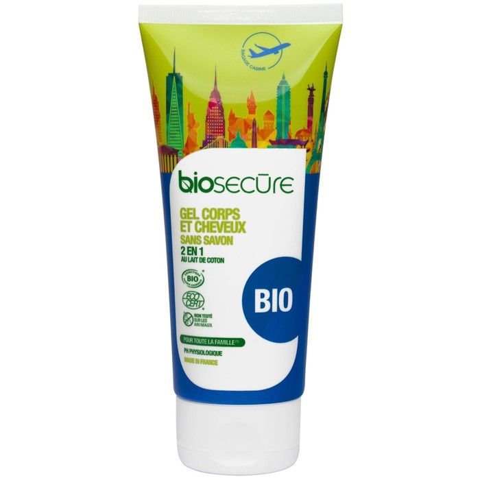 Biosecure очищающий гель для тела и волос 100мл