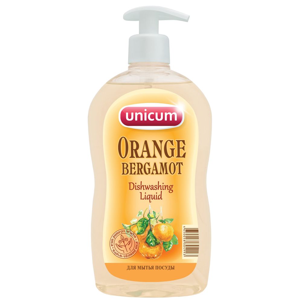 Unicum Средство для мытья посуды Апельсин-Бергамот 550мл