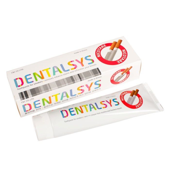 Керасис (KeraSys) Зубная паста Dentalsys Nicotare для курильщиков 130 g