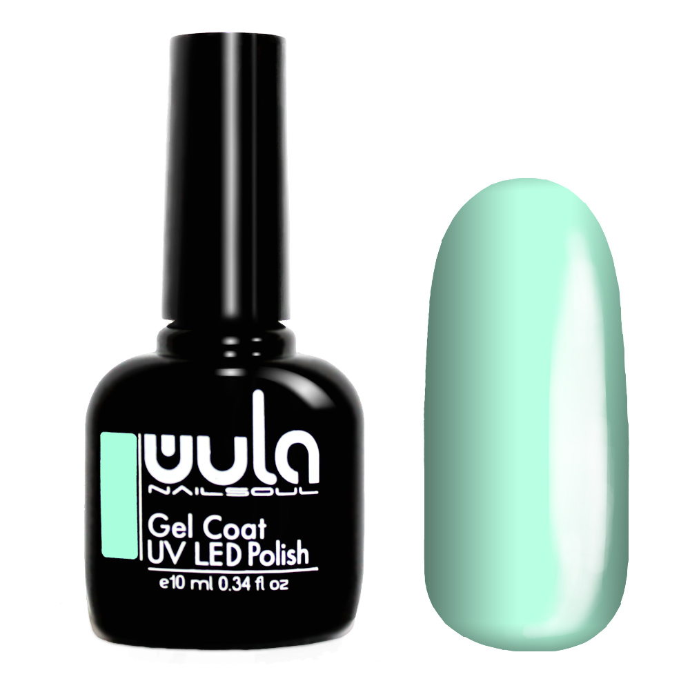 

Wula nailsoul гель лак 10мл тон 393 пастельно-мятный