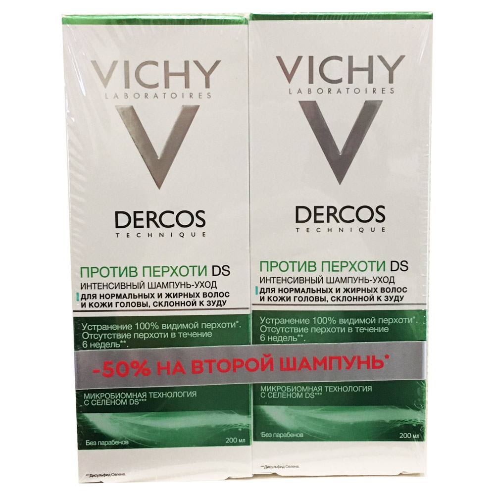 Vichy против жирных волос