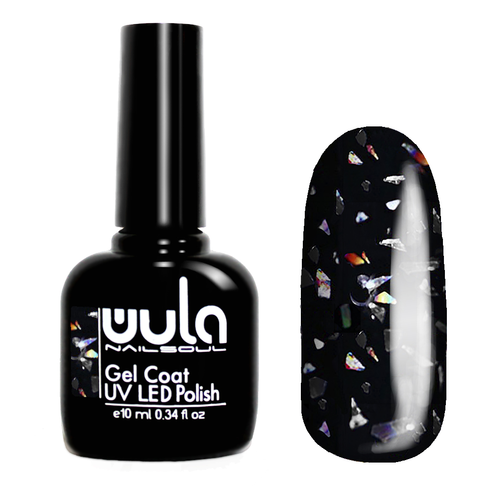 

Wula nailsoul гель лак Glitter Rain 10мл тон 621 прозрачный