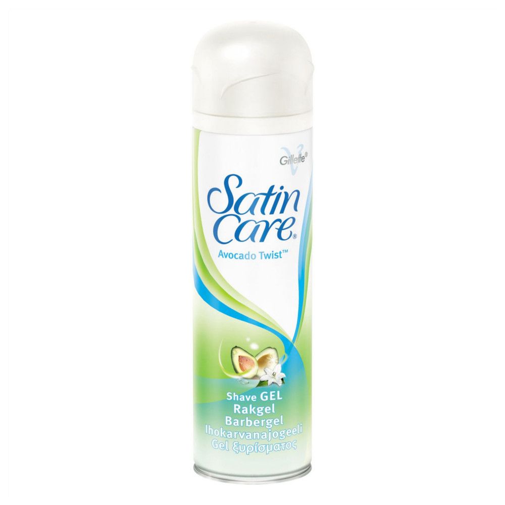 

Gillette гель для бритья для женщин Satin Care Avocado Twist 200 ml