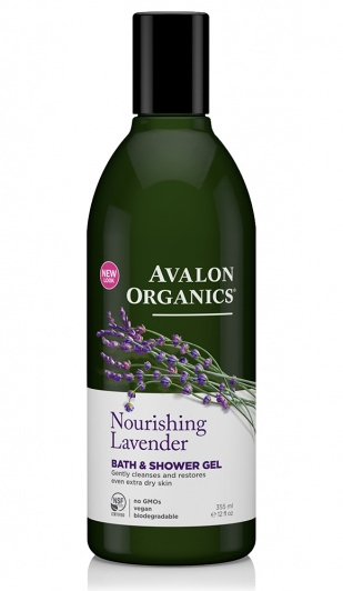 Avalon Organics Гель для ванны и душа с маслом лаванды 355мл