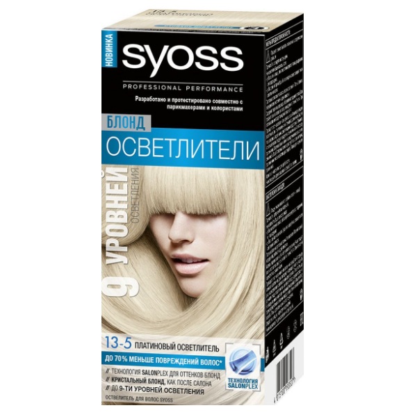 

Syoss Краска для волос Платиновый осветлитель 147,5 мл