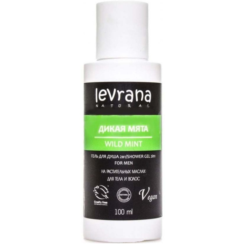

Levrana Гель для душа 2 в 1 Дикая Мята, мини 100 мл
