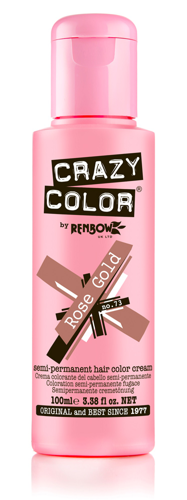 Crazy color краска для волос rose gold /
