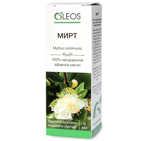 

Масло Мирт эфирное 5 мл Олеос