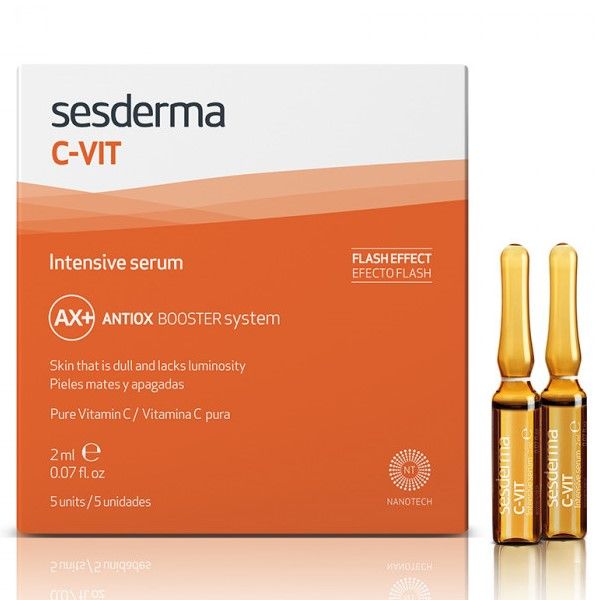 

Sesderma C-Vit Intensive serum Сыворотка интенсивная 12% 1.5мл N10