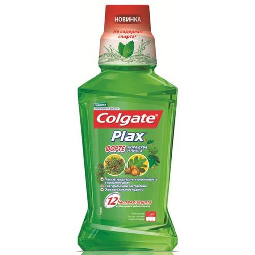 

Colgate Ополаскиватель для полости рта Plax Форте Кора дуба и пихта 500мл