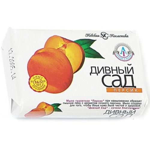 

Невская косметика Мыло туалетное Дивный сад Персик 90г