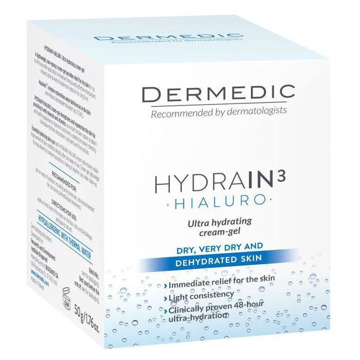 

Dermedic Hydrain3 Hialuro Крем-гель ультра увлажняющий 50г