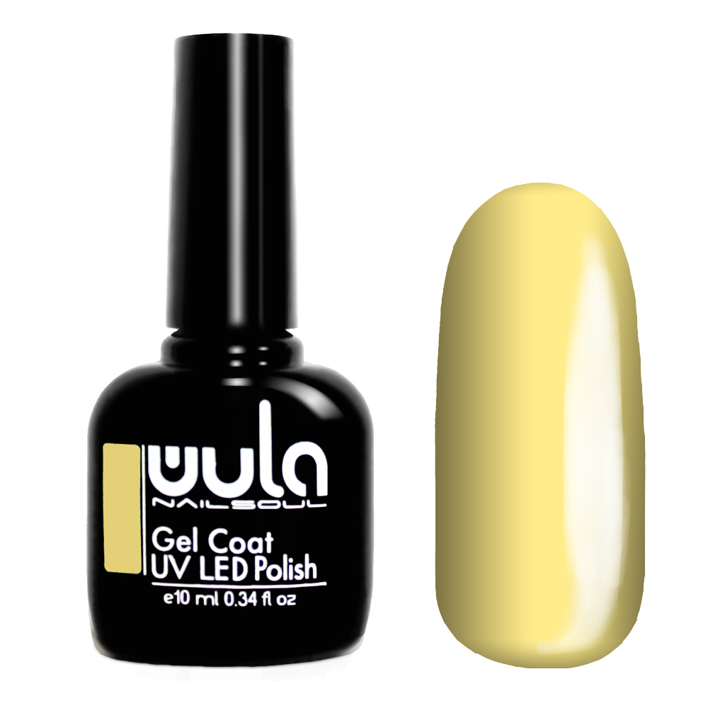 

Wula nailsoul гель лак 10мл тон 391 пастельно-желтый