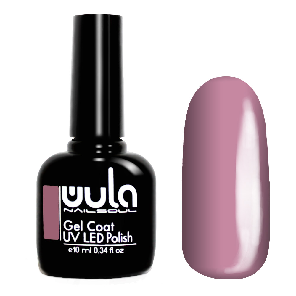 

Wula nailsoul гель лак 10мл тон 323 бледный красно-пурпурный