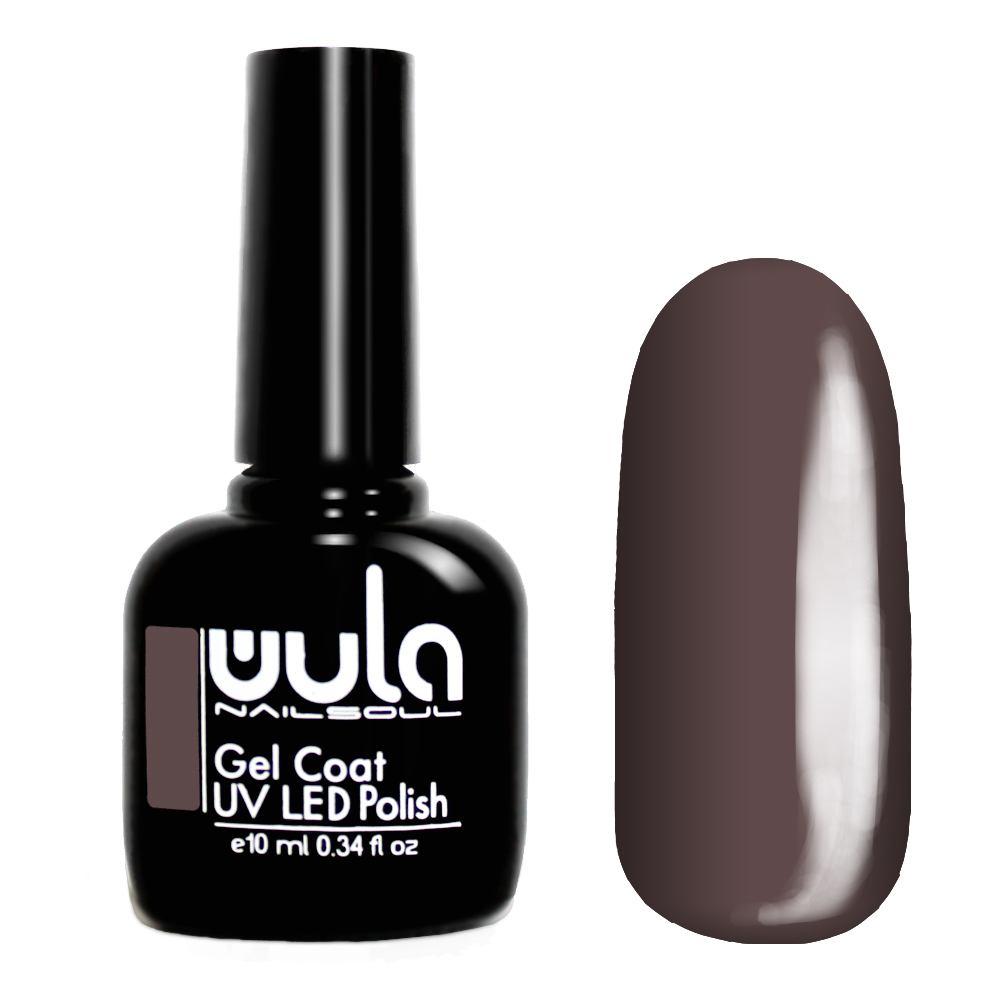 

Wula nailsoul гель лак 10мл тон 483 фиолетовый тауп