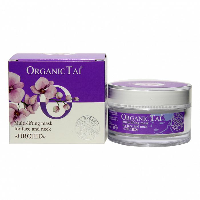 

OrganicTai Маска мульти-лифтинг для лица и шеи Орхидея 50мл