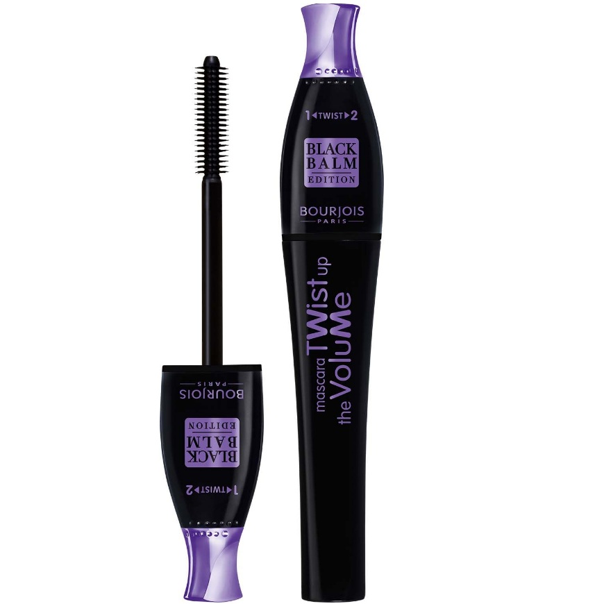 

Bourjois Тушь объемная для ресниц 2 В 1 Twist Up The Volume Black balm